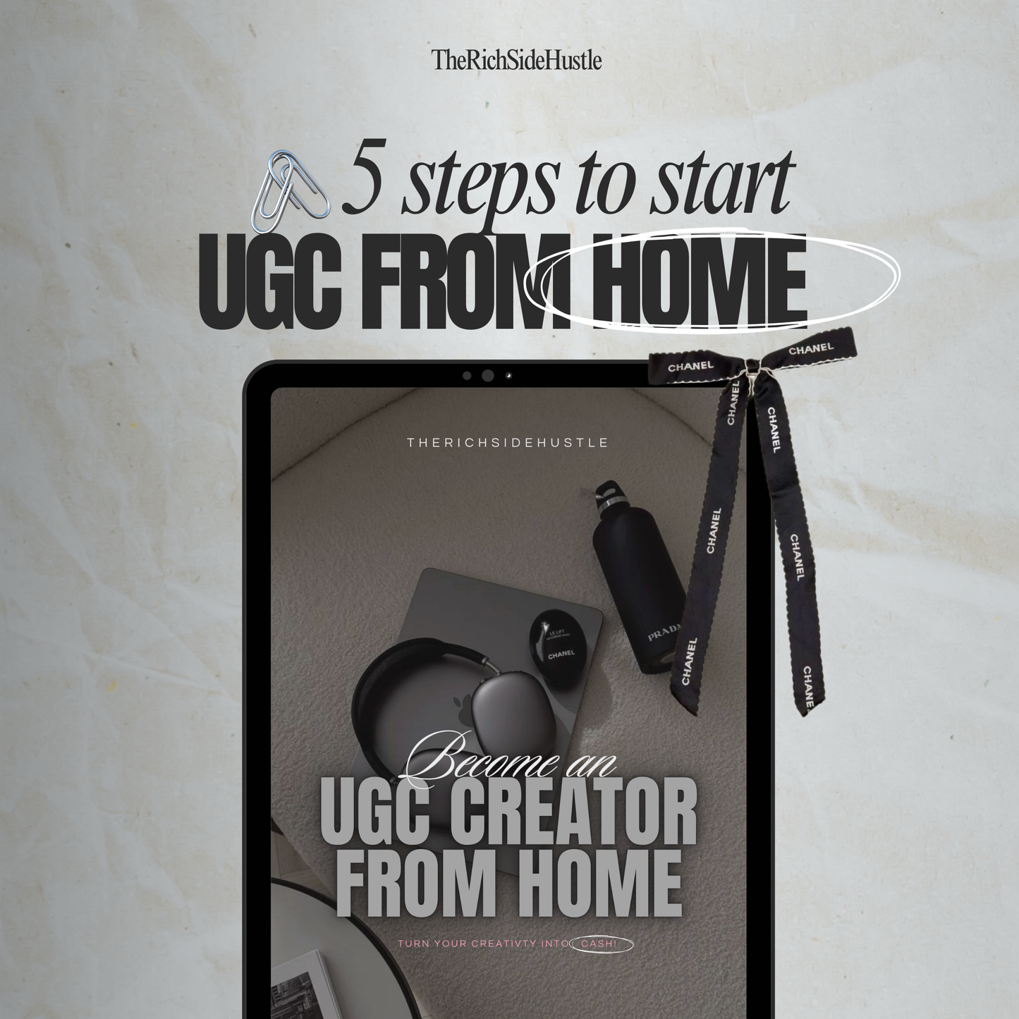 Become an UGC Creator From HOME!